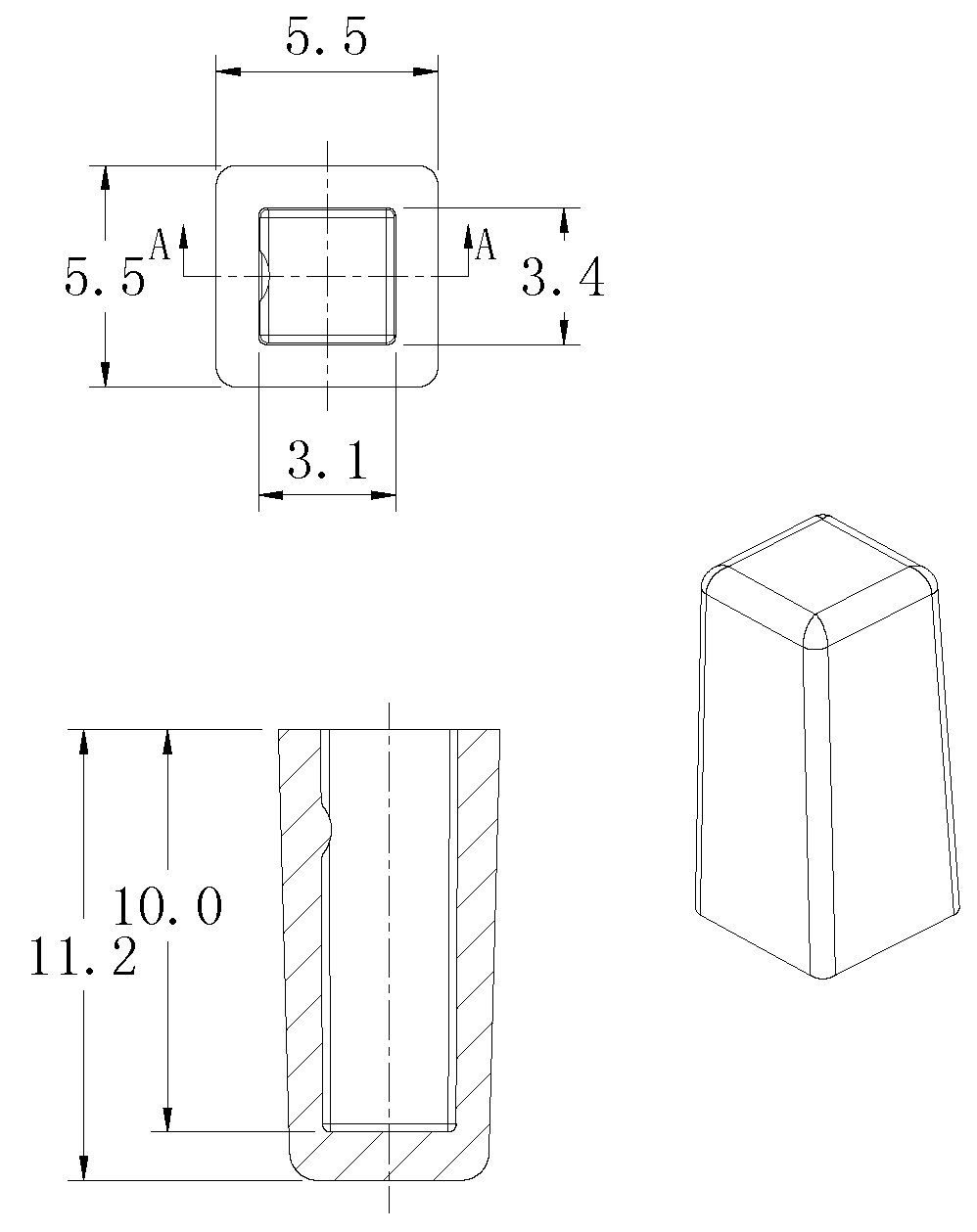 旋鈕|一體化卡塊|旋鈕鋁制|開(kāi)關(guān)|按鍵|PEEK螺絲|PEI螺絲