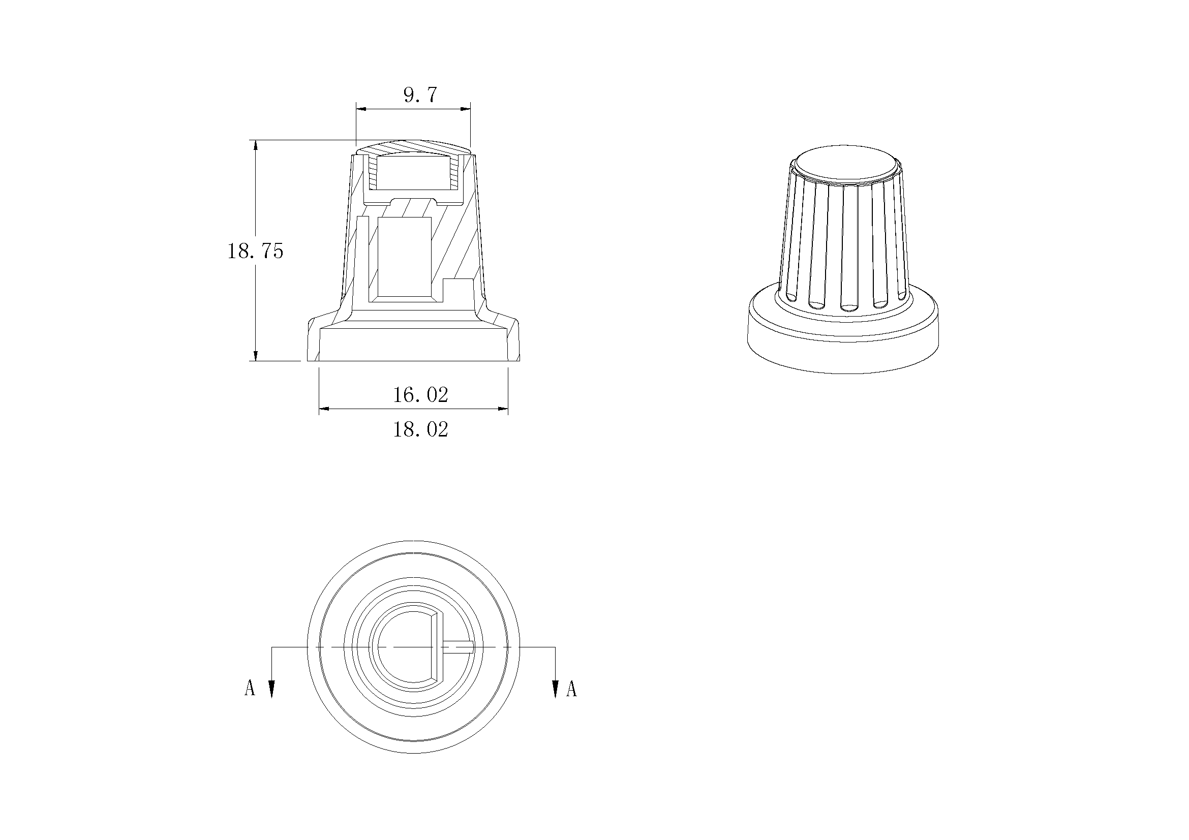 旋鈕|一體化卡塊|旋鈕鋁制|開關(guān)|按鍵|PEEK螺絲|PEI螺絲