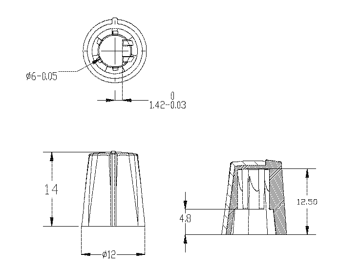 旋鈕|一體化卡塊|旋鈕鋁制|開關(guān)|按鍵|PEEK螺絲|PEI螺絲