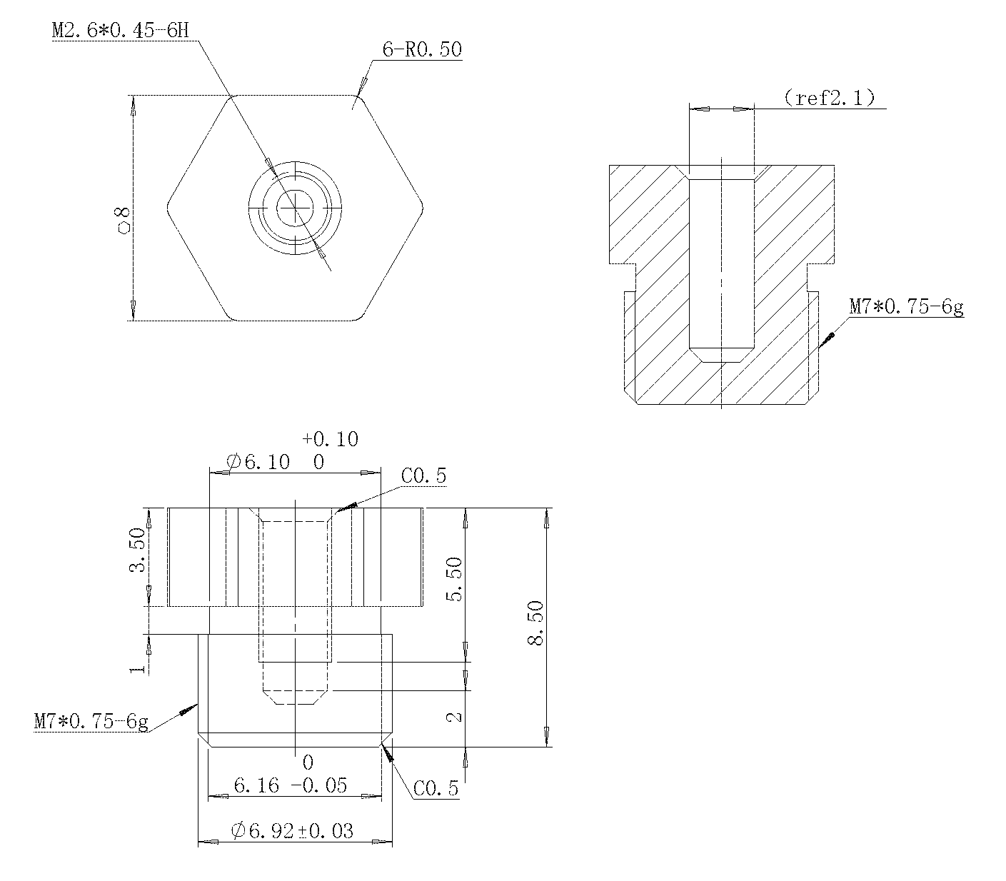 旋鈕|一體化卡塊|旋鈕鋁制|開關(guān)|按鍵|PEEK螺絲|PEI螺絲